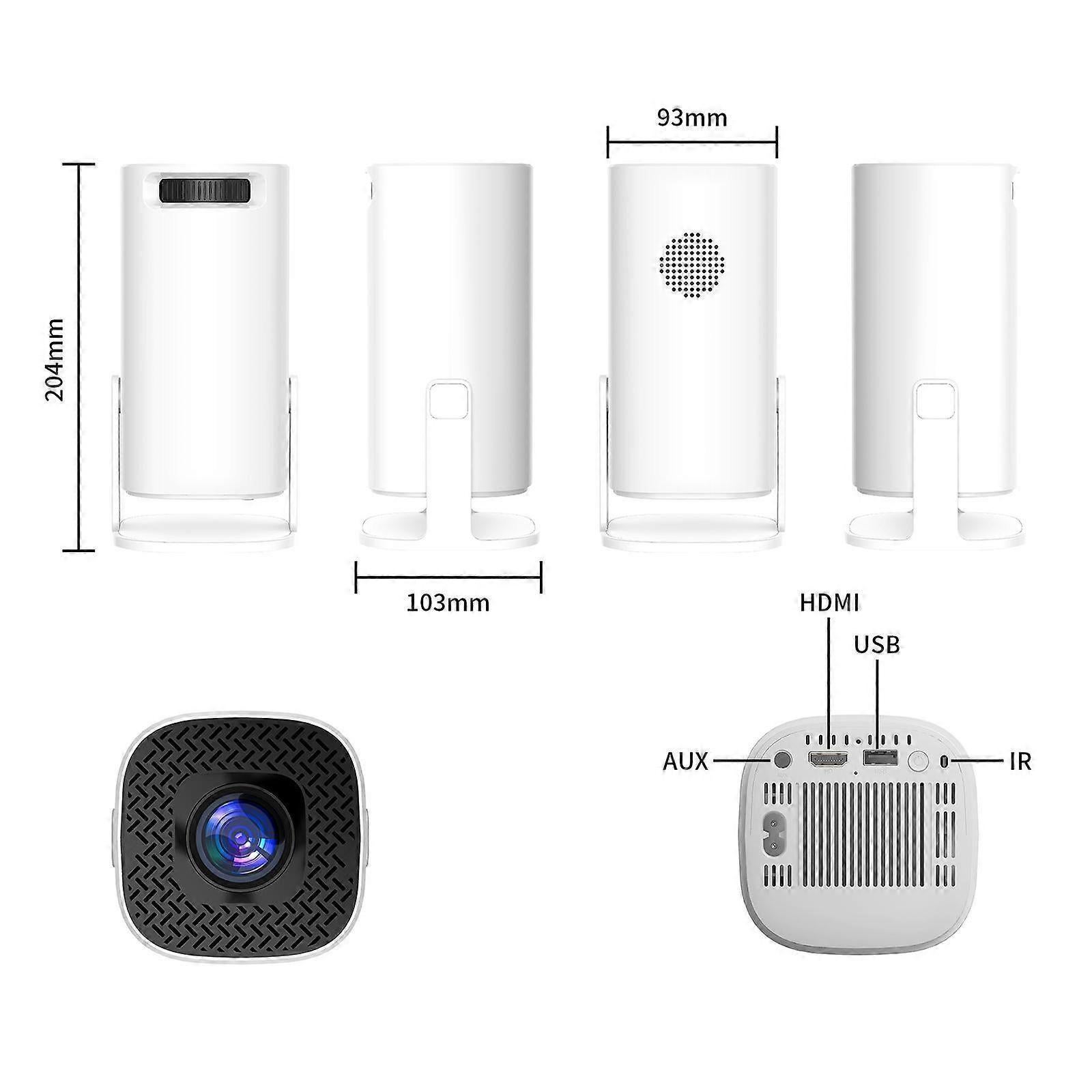 Portable Smart Projector - Home Movie Projector for Phone & Laptop - Image 4