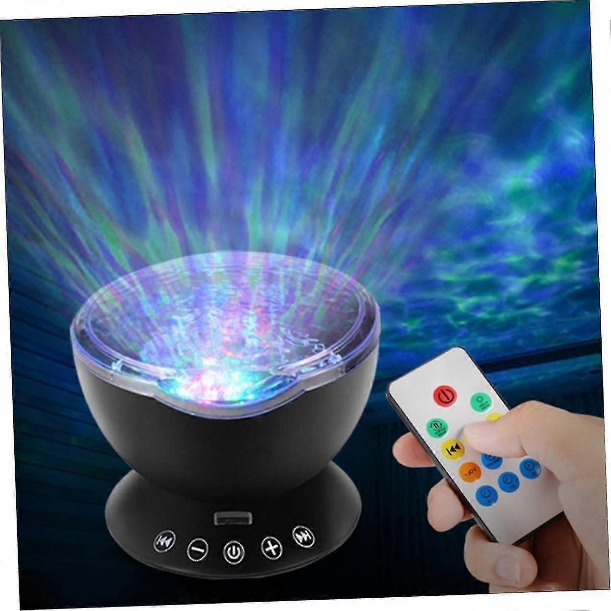 Ocean Projector Light - Bedroom Projection Lamp with Relaxing Water Effect - Image 5