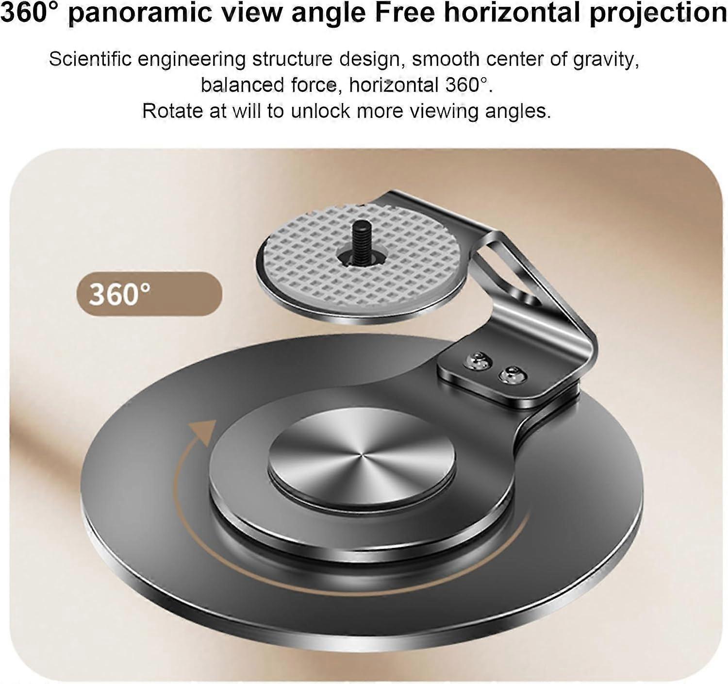 Projector Stand - Adjustable Desktop Projector Mount (Black) - Image 5