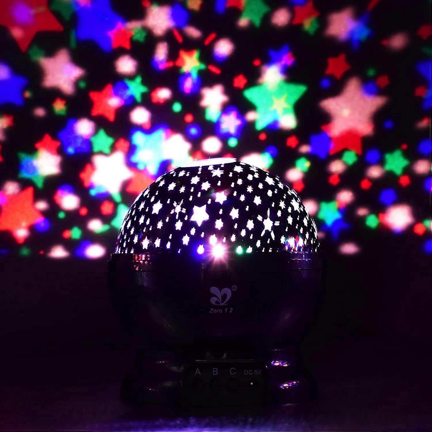 Star Projector Night Light - Babies Bedroom Ceiling Light Projector Lamp - Image 2