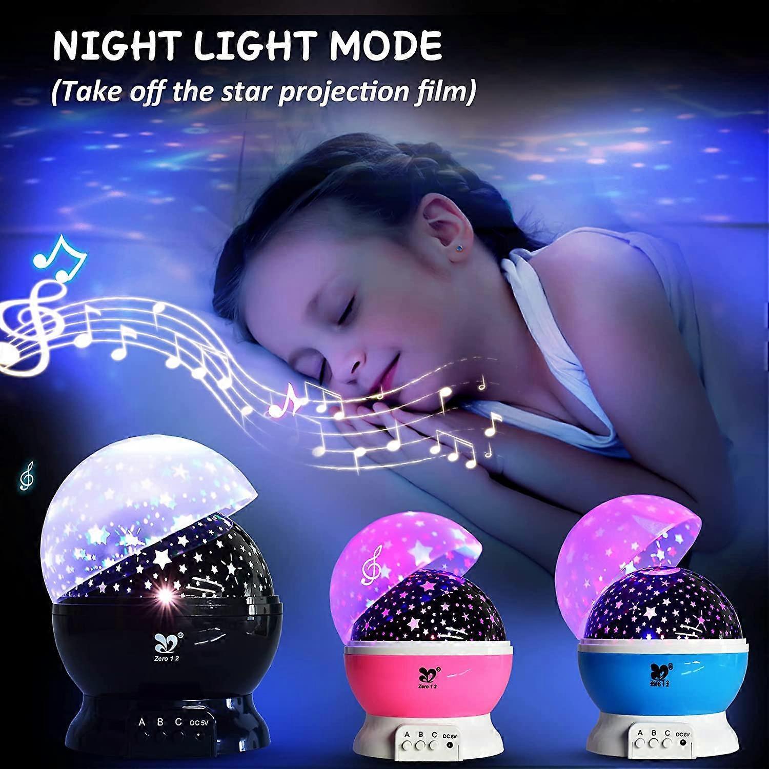 Star Projector Night Light - Babies Bedroom Ceiling Light Projector Lamp - Image 5