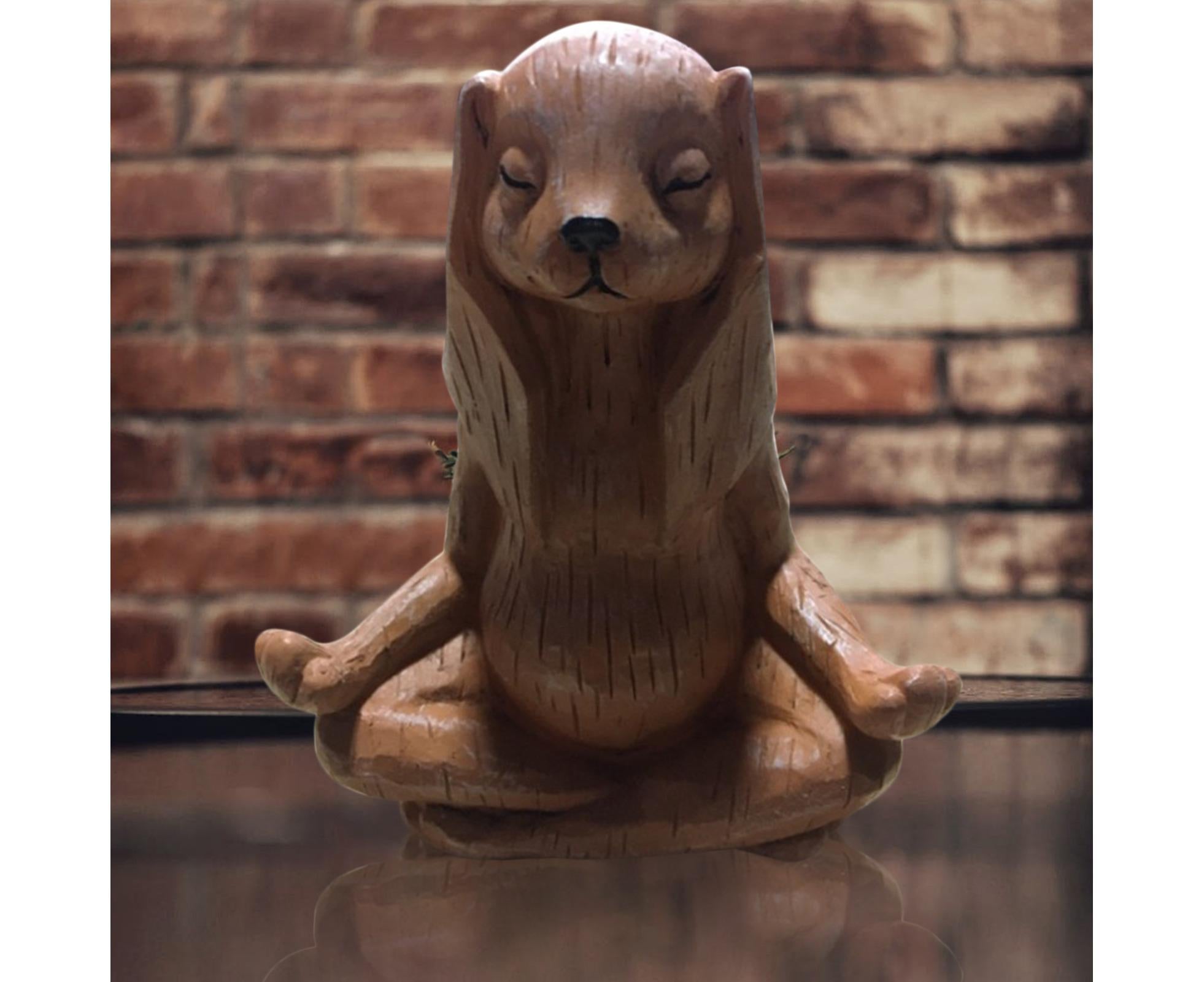 Figurine Rabbit Mold Home Decor Resin Easter Thanksgiving Small Statue for Office - Image 4