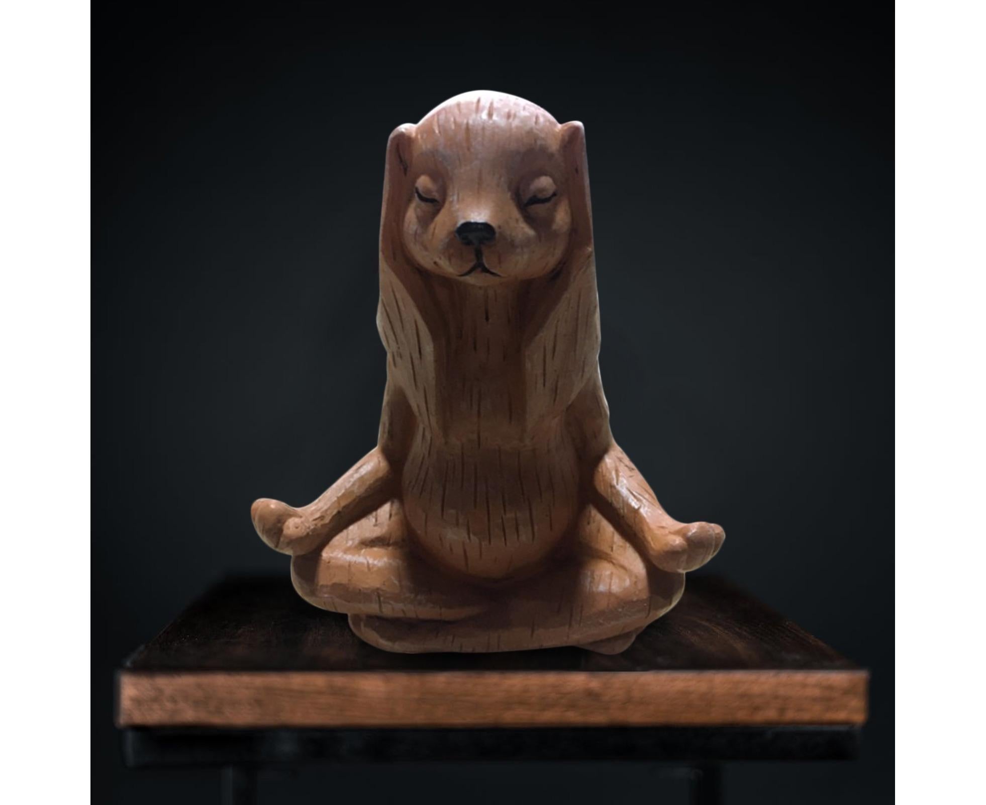 Figurine Rabbit Mold Home Decor Resin Easter Thanksgiving Small Statue for Office - Image 5
