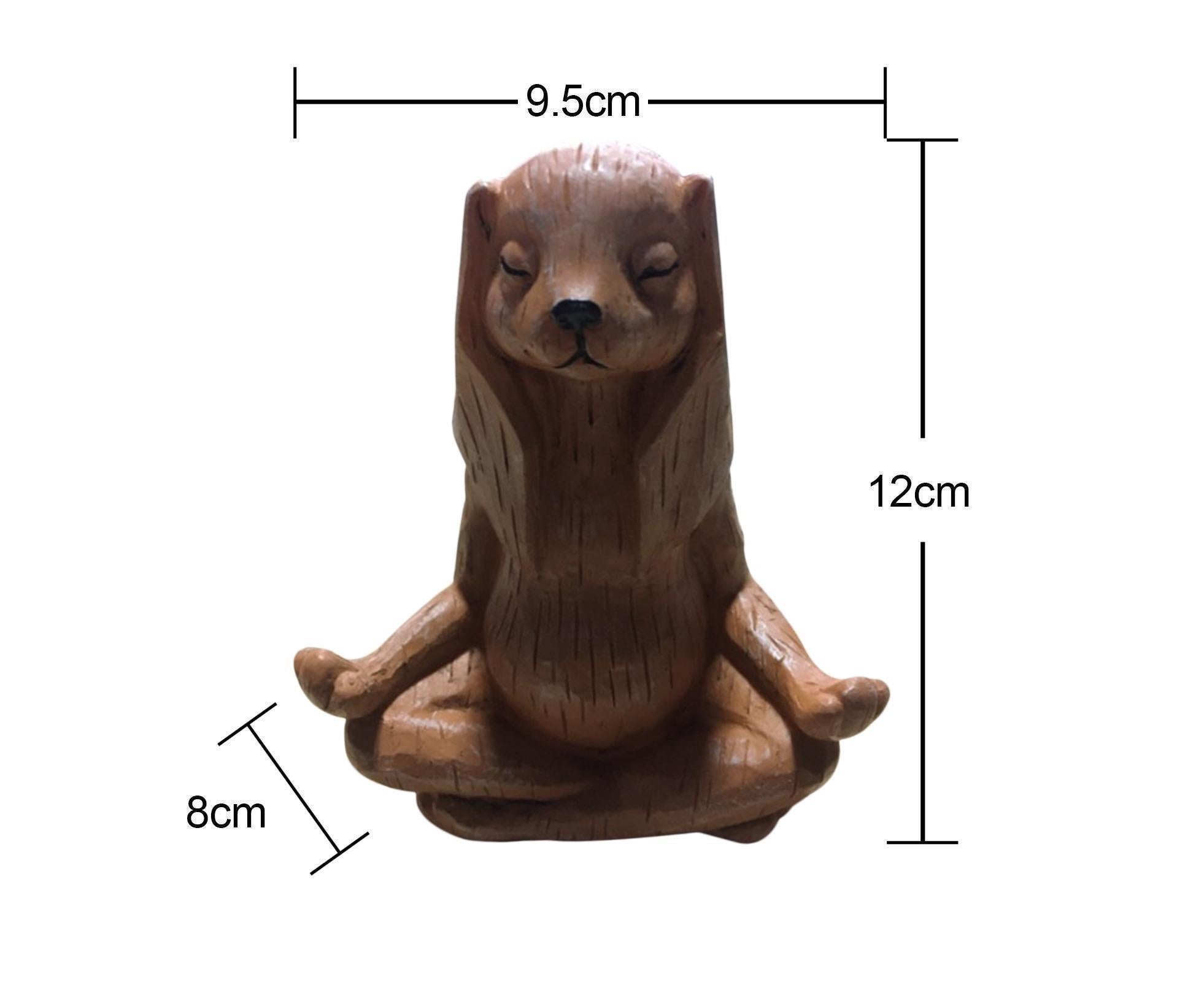 Figurine Rabbit Mold Home Decor Resin Easter Thanksgiving Small Statue for Office - Image 6