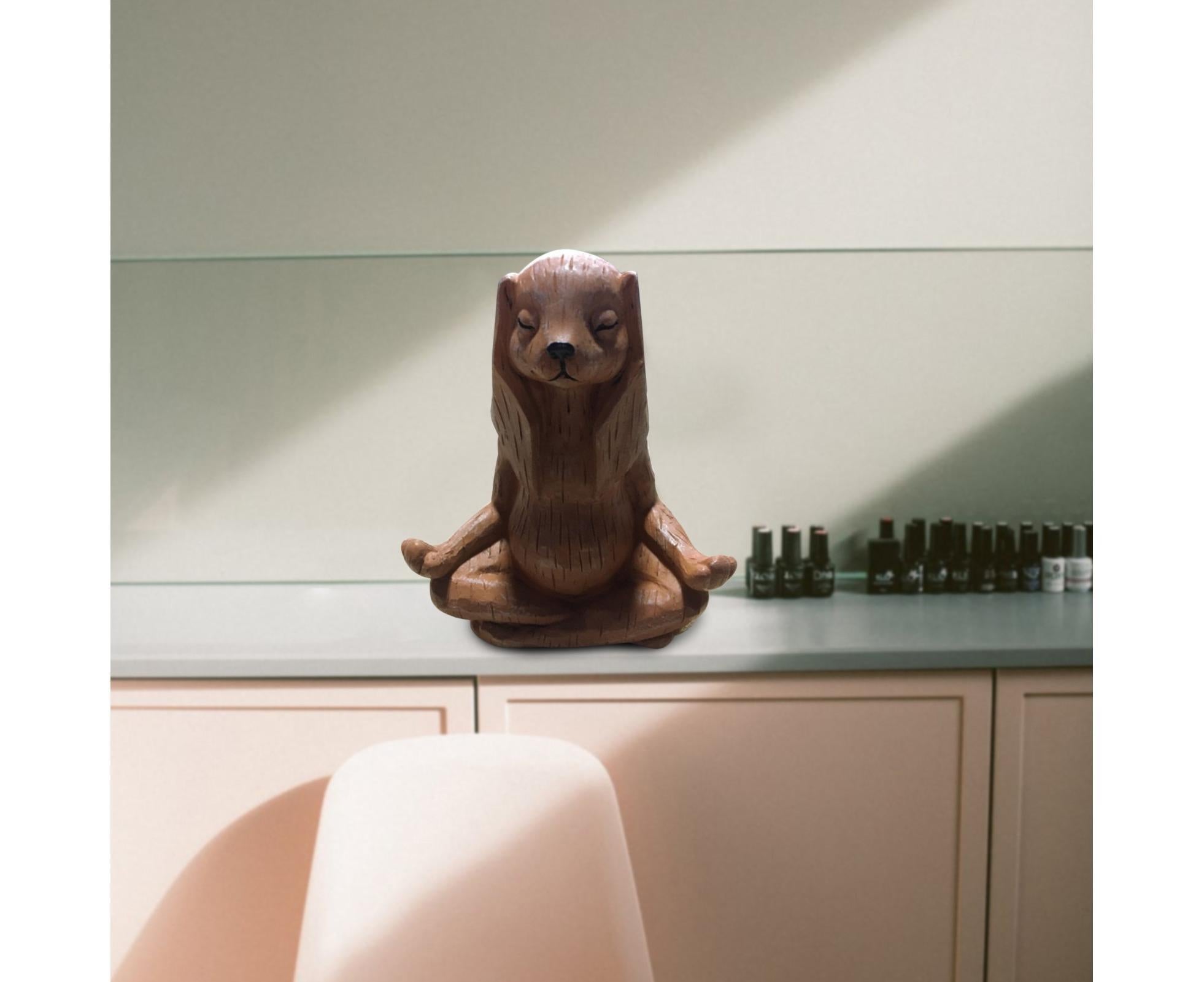 Figurine Rabbit Mold Home Decor Resin Easter Thanksgiving Small Statue for Office - Image 7