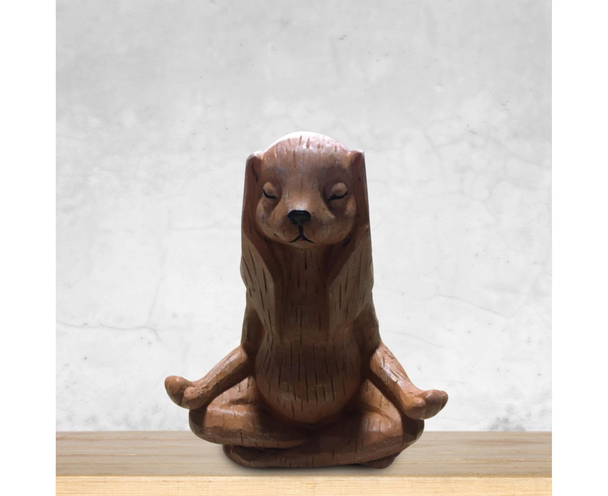 Figurine Rabbit Mold Home Decor Resin Easter Thanksgiving Small Statue for Office - Image 8