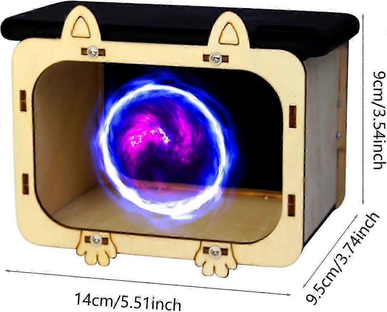 Hologram Phone Projector - Wooden Smartphone Projector Display Stand - Image 5