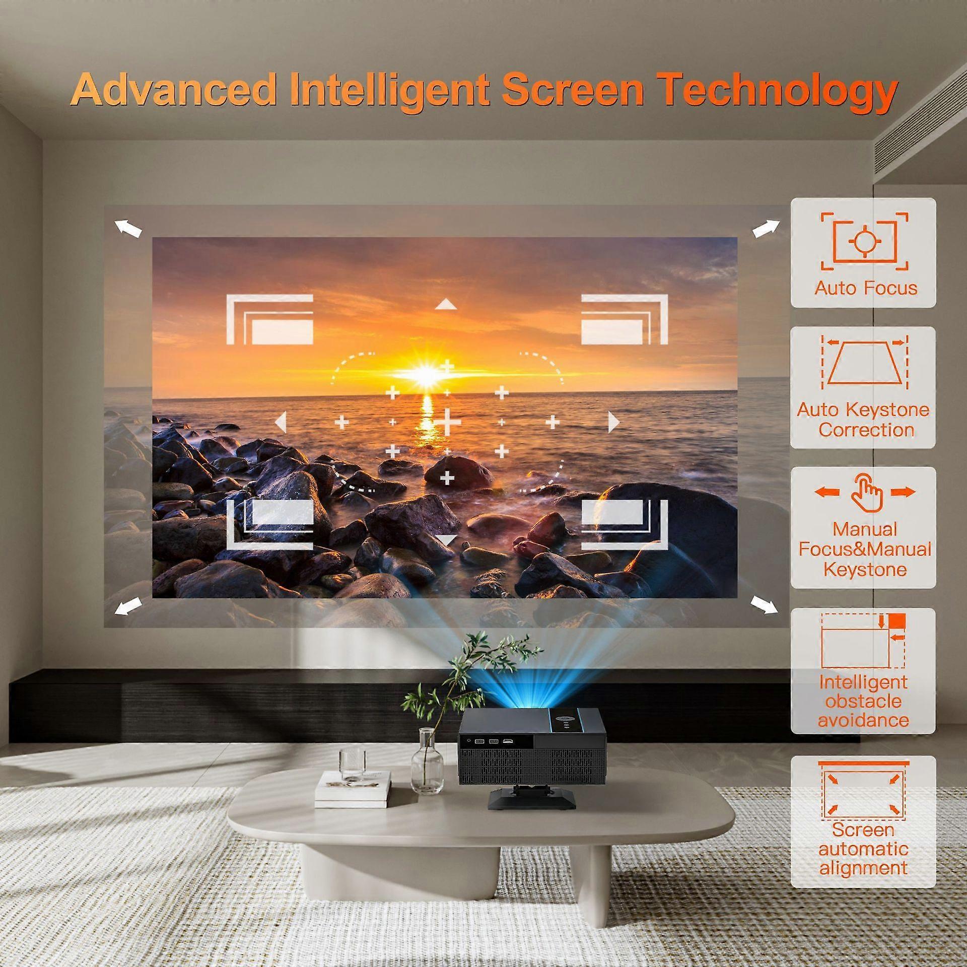 Portable 4K X6 Home Projector - Image 2