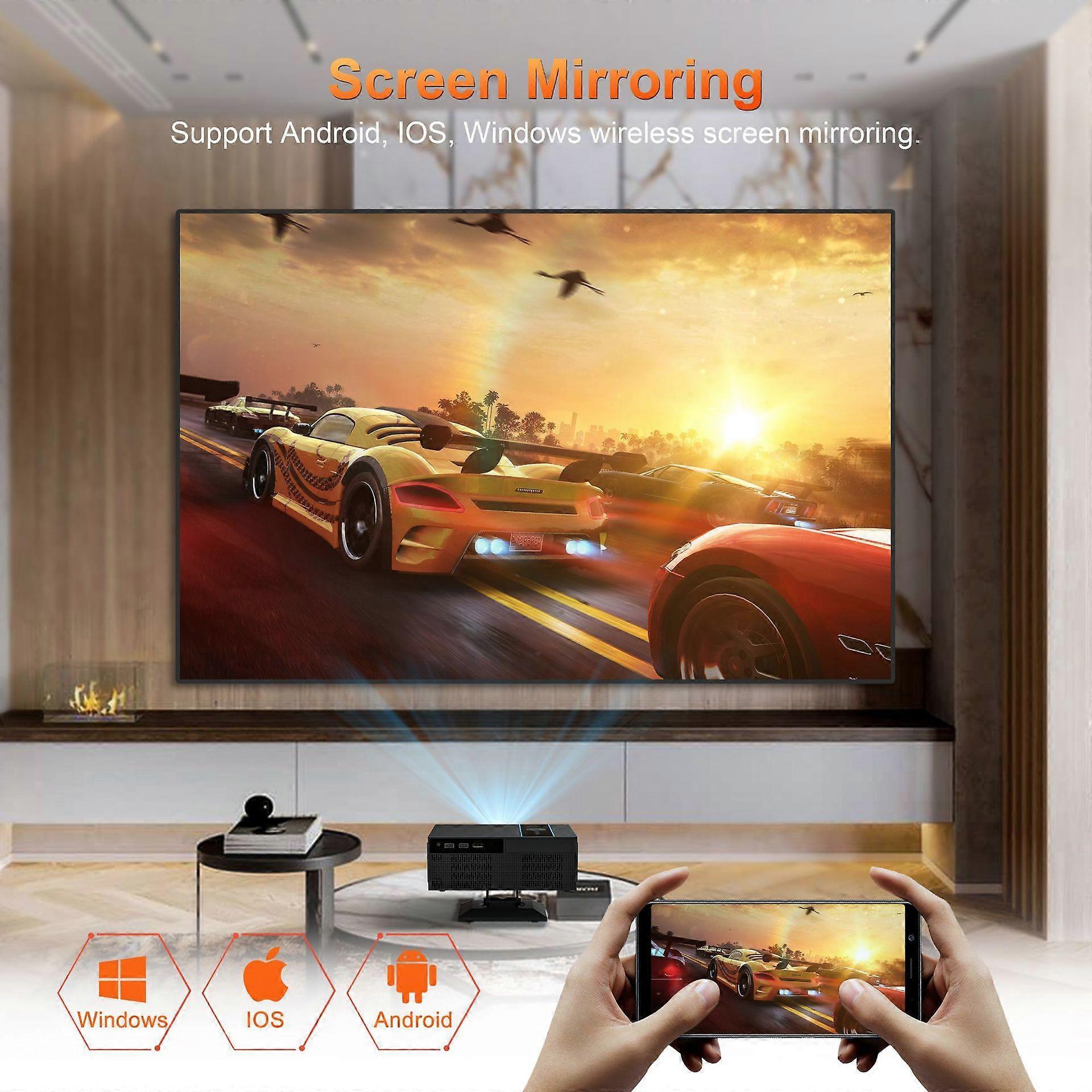 Portable 4K X6 Home Projector - Image 4