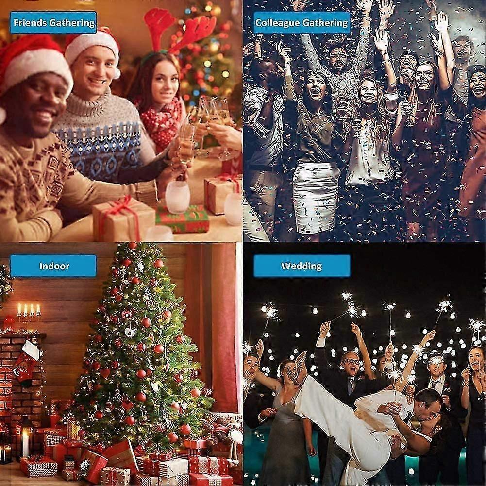 Christmas LED Rotating Snowflake Projector Lamp for Home Decor & Party - Image 5