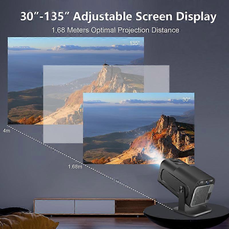 Mini Home Cinema Projector, Native 1080P, 4K Supported - Image 4