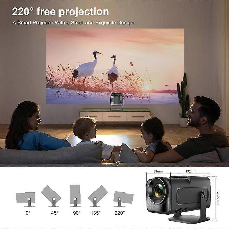 Mini Home Cinema Projector, Native 1080P, 4K Supported - Image 5