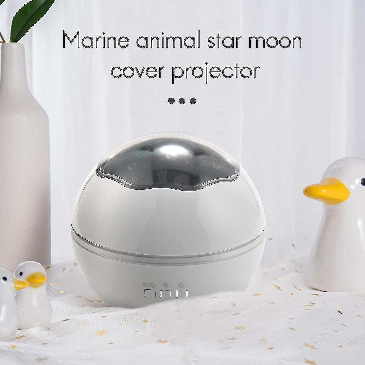 Rotating Sea Animals Cover Projector Lamp Light - Image 2