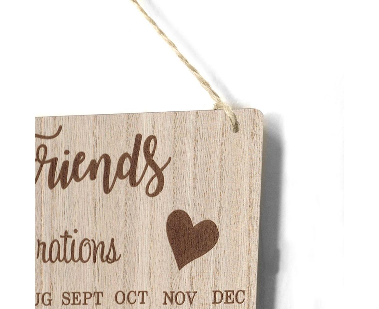 DIY Families Friends Birthday Celebration Calendar Reminder Planner Board Decor - Image 6
