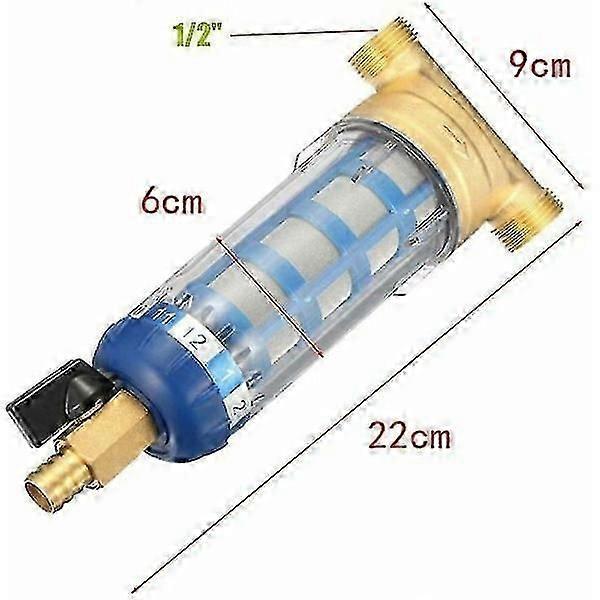 Reusable External Thread Sediment Water Filter for Household - Image 2