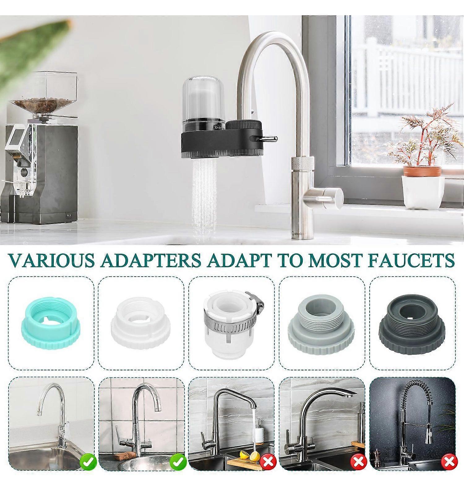 Transparent Sink Tap Water Filter, Anti-Limescale Purifier - Image 5
