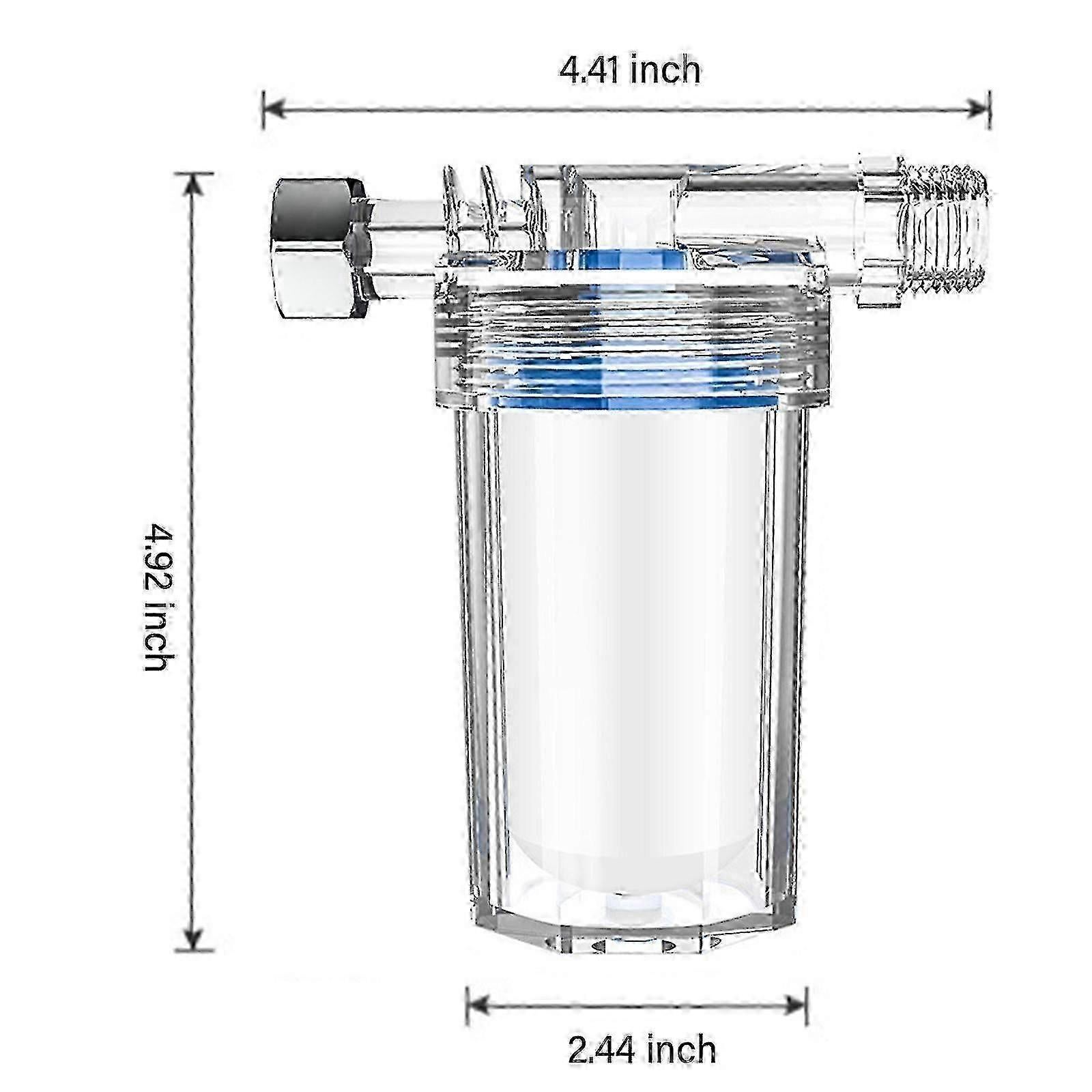 Water Filter for Washing Machine, Showerhead, Bath, Toilet, Travel & Household Use - Image 3