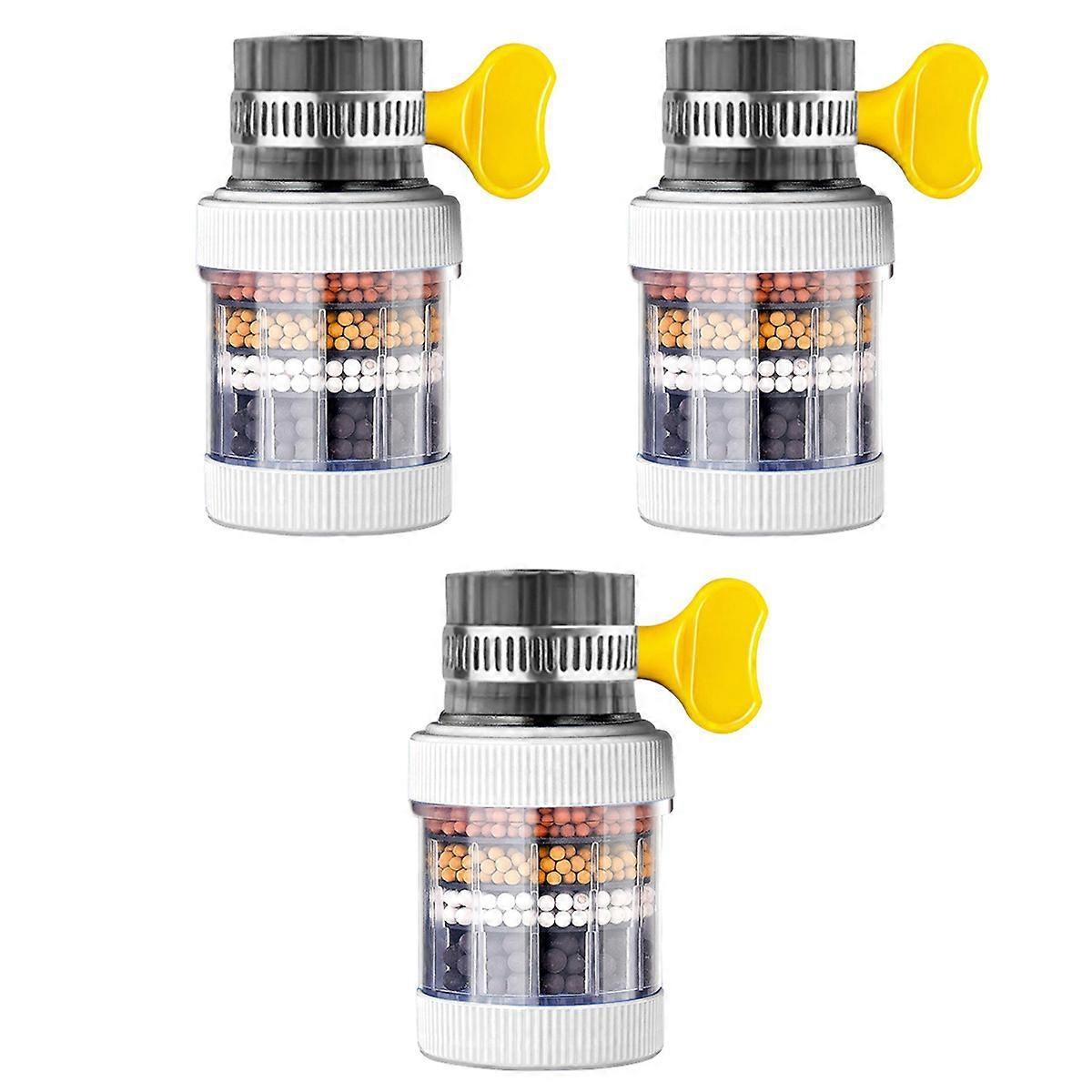 3-Pack Sink Faucet Water Filters with Replacements for Kitchen - Image 1
