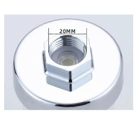Universal Shower Tap Filter, Anti-Limescale Purifier, Silver Transparent - Image 2