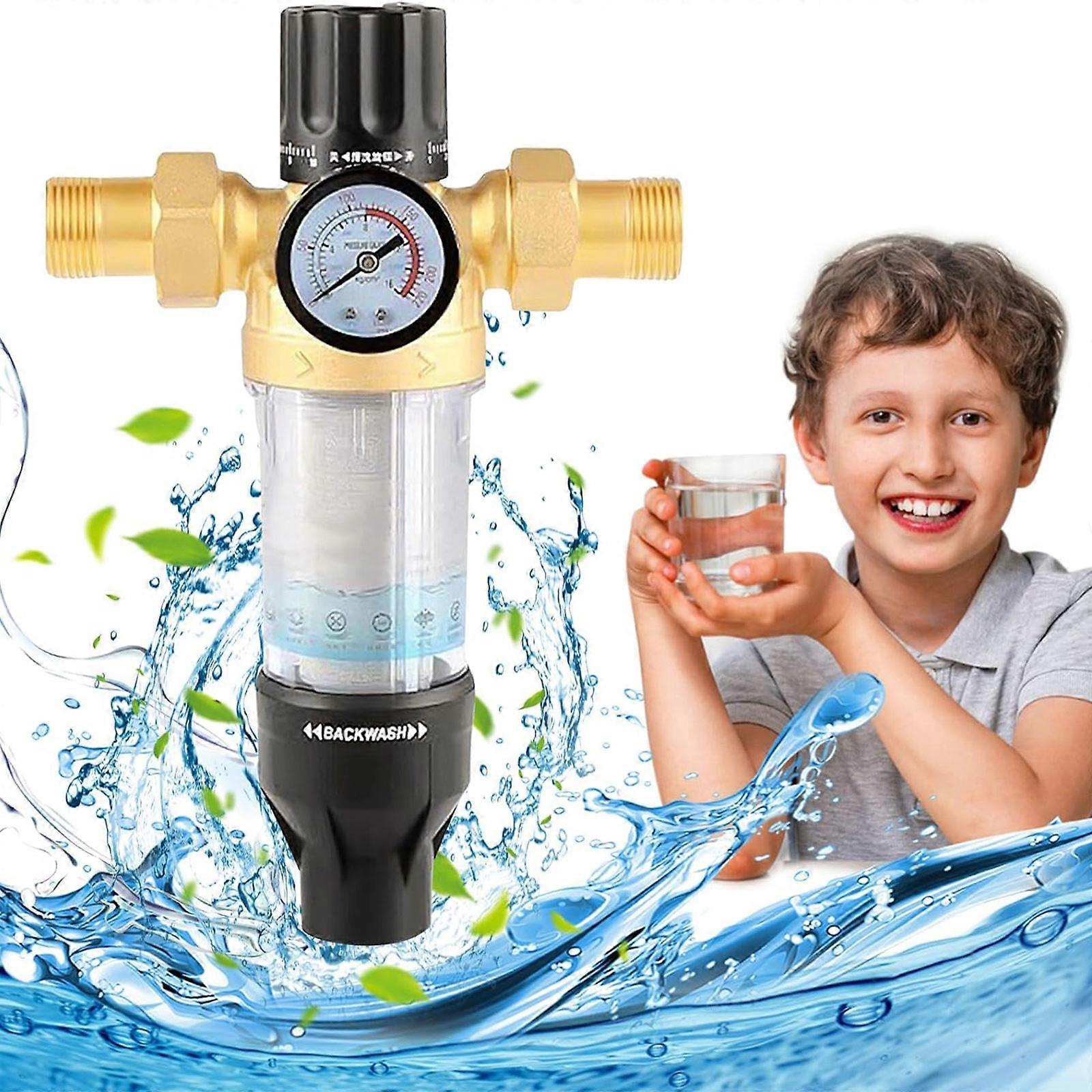 Reusable Spin Down Sediment Filter for Well Tap Hose Water - Image 2