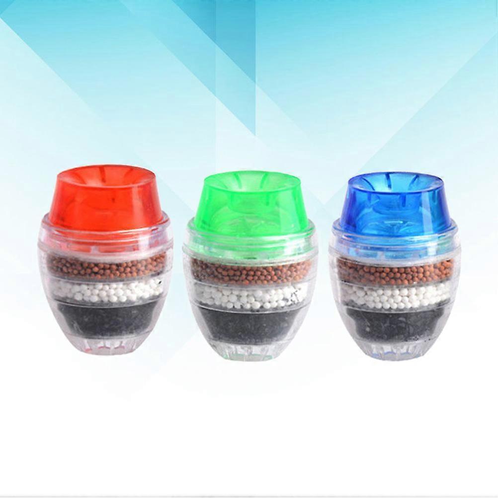 3pcs Activated Charcoal Faucet Mini Water Filters, Water Purifier Cleaner - Image 3