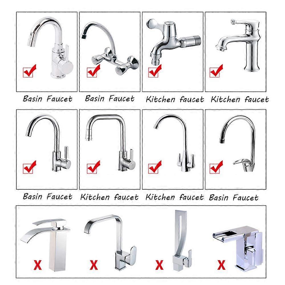 6pcs Mini Faucet Water Filters, Activated Carbon, Anti-Limescale Round Filters - Image 5