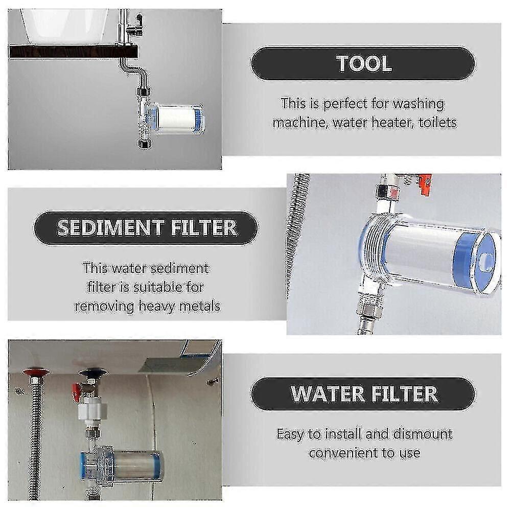 Washing Machine Sediment Cartridge Water Filter Attachment - Image 3