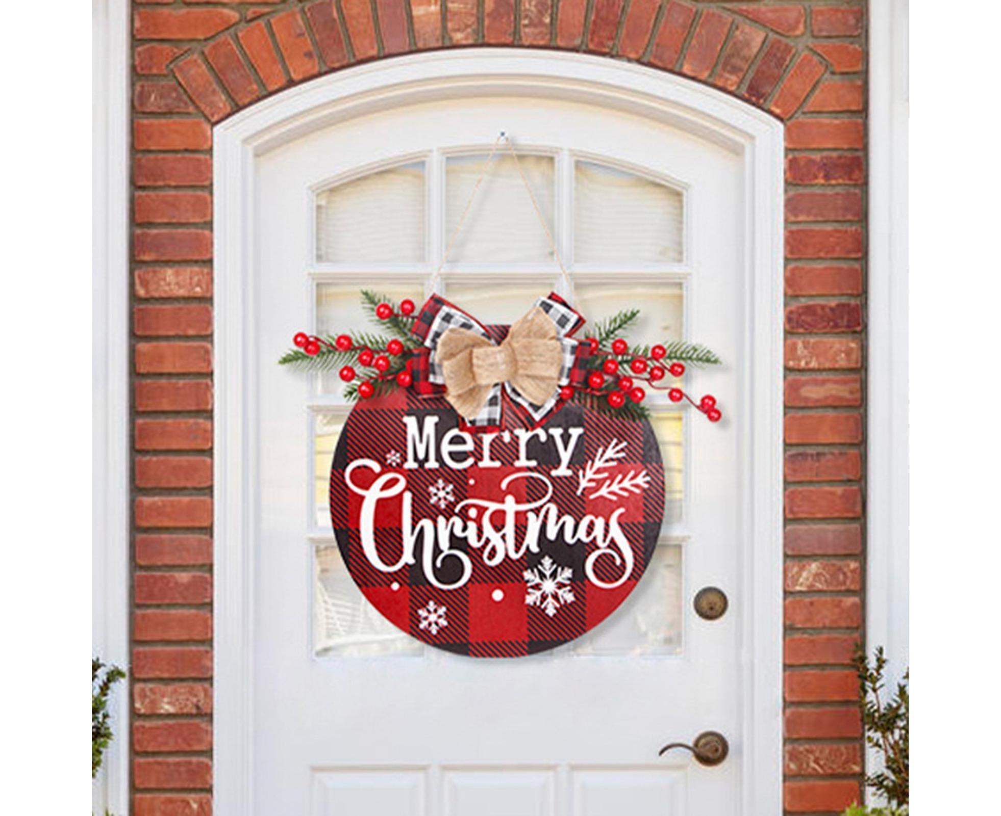 Hanging Plaque for Door-Red - Image 5