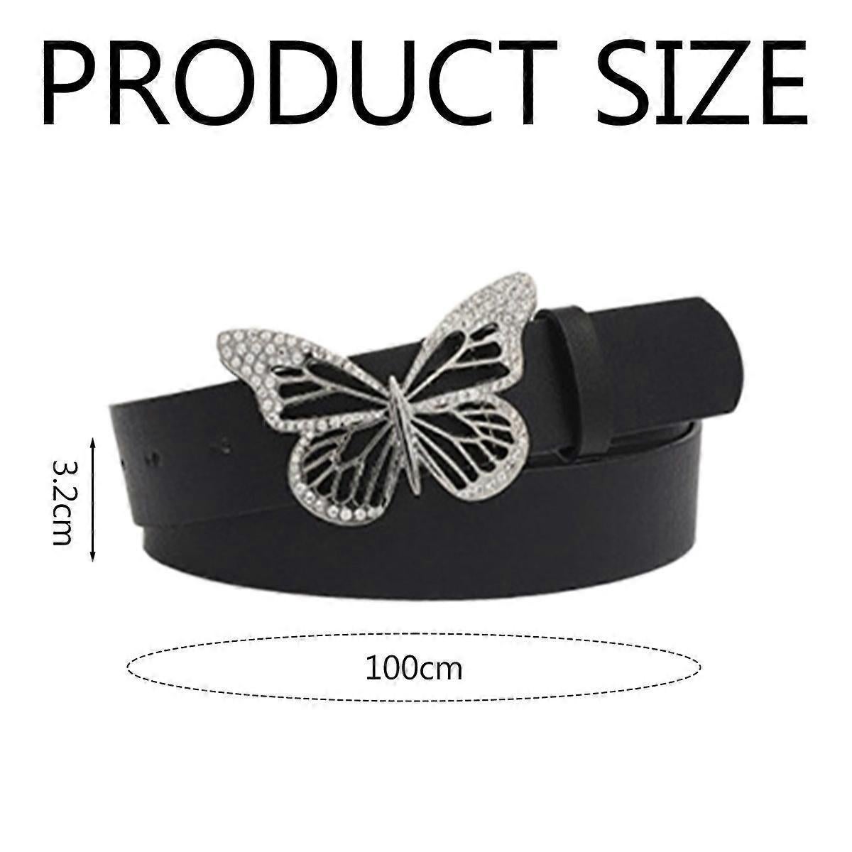 Women's Leather Belt with Buckle for Jeans and Dresses - Image 4