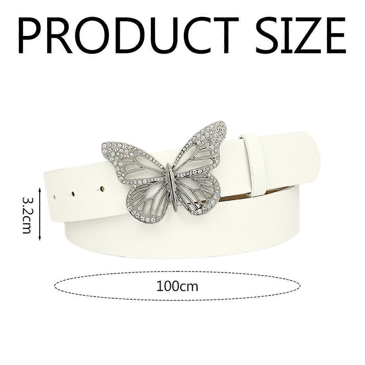Women's Leather Belt with Buckle for Jeans and Dresses - Image 4
