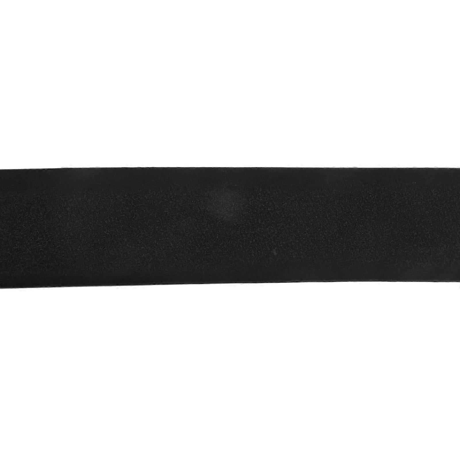 110cm Men's Western Leather Belt Strap, Vintage Floral Embossed, No Buckle - Image 5