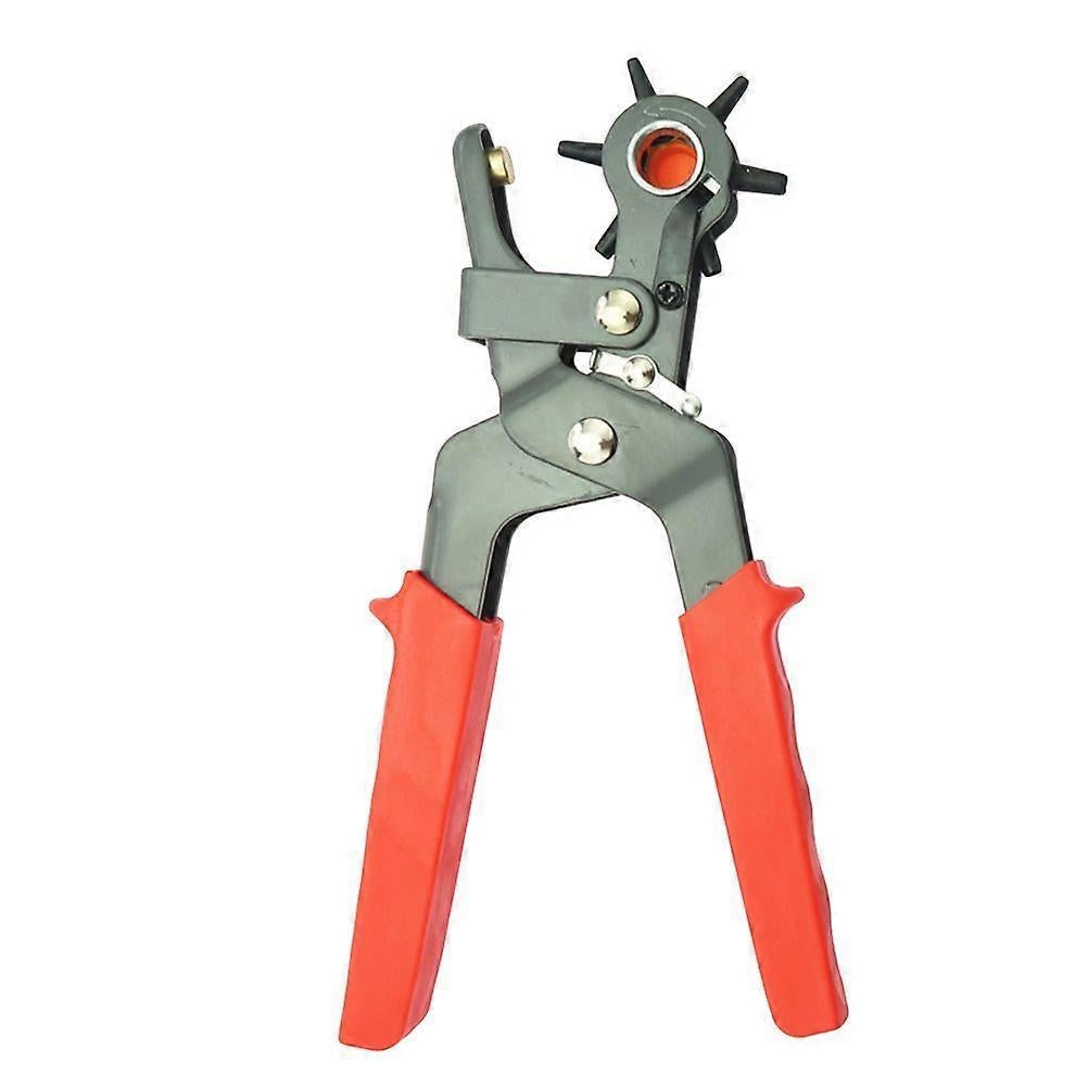 Leather Belt Hole Punch Plier Tool for Sewing and Eyelet Punching - Image 1