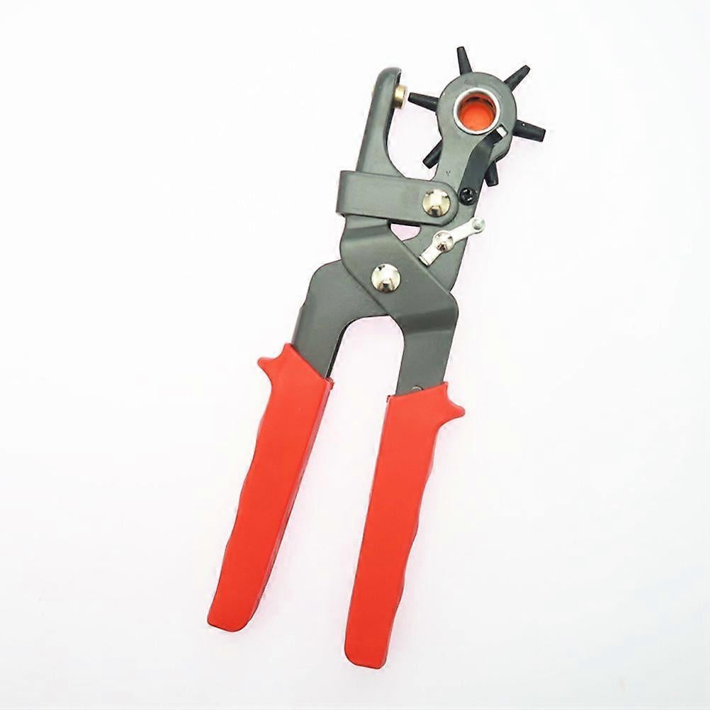 Leather Belt Hole Punch Plier Tool for Sewing and Eyelet Punching - Image 2