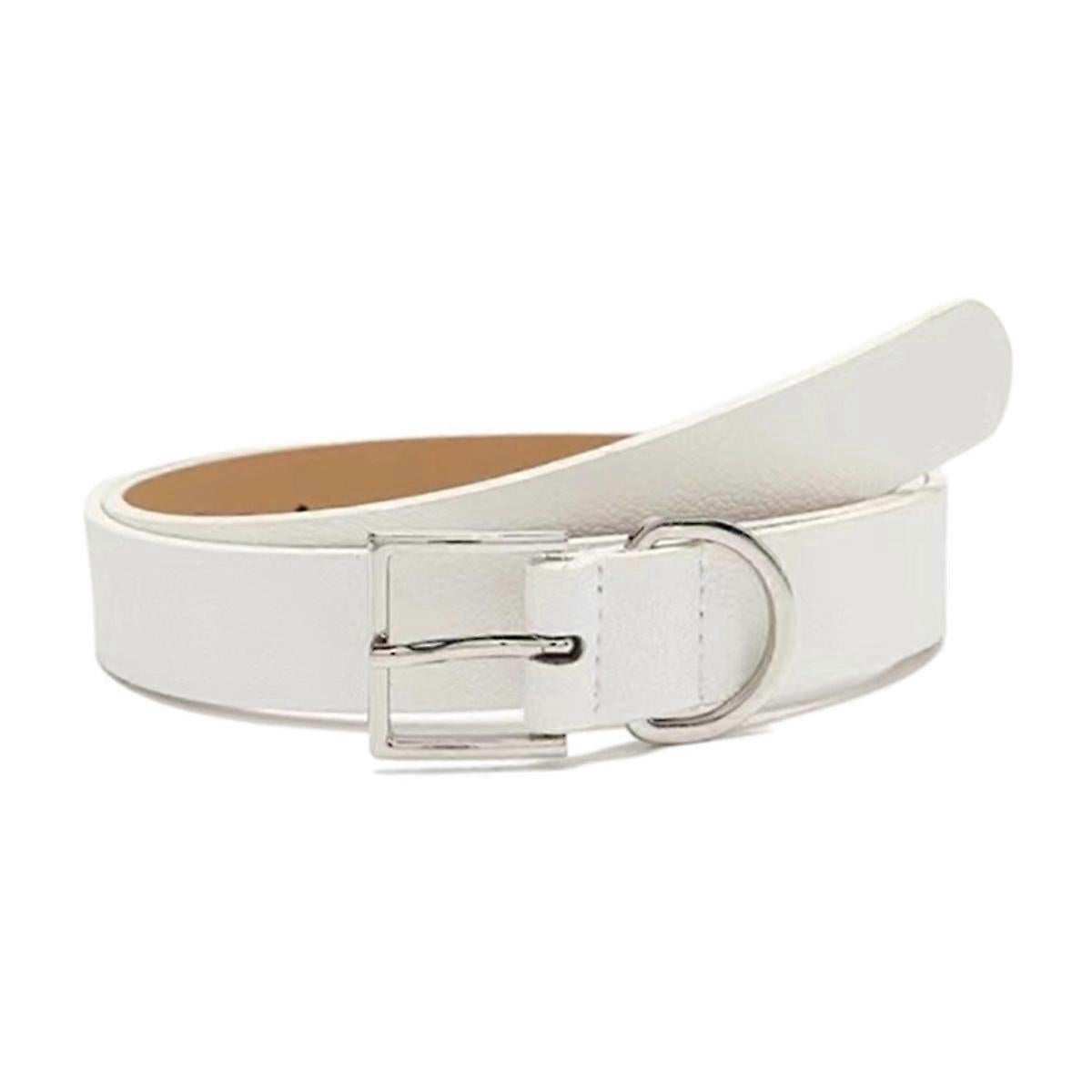 Women's PU Leather Belt for Jeans, Fashion Alloy Buckle - Image 1