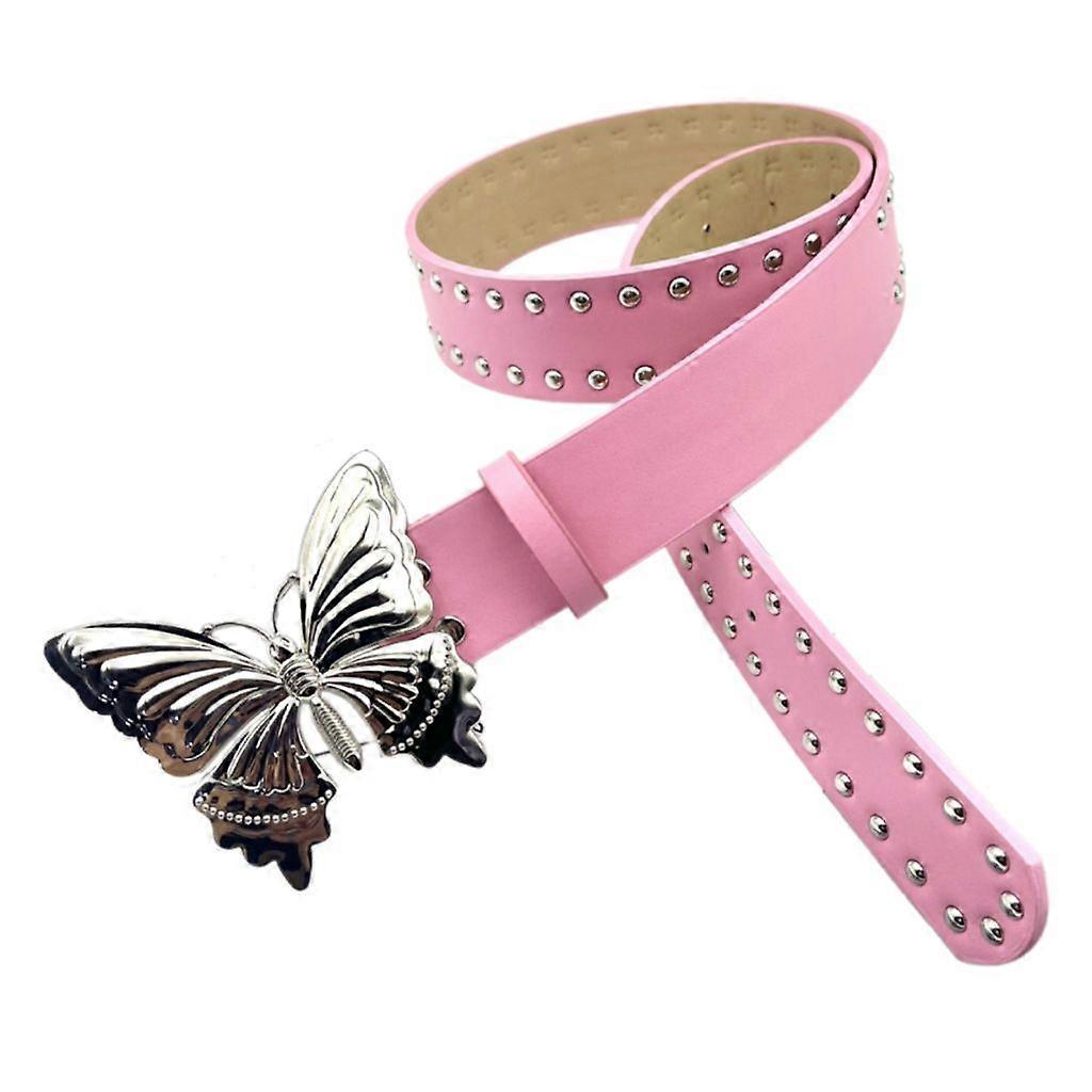 Women's Trendy Leather Waist Belt, Versatile Novelty Style - Image 1