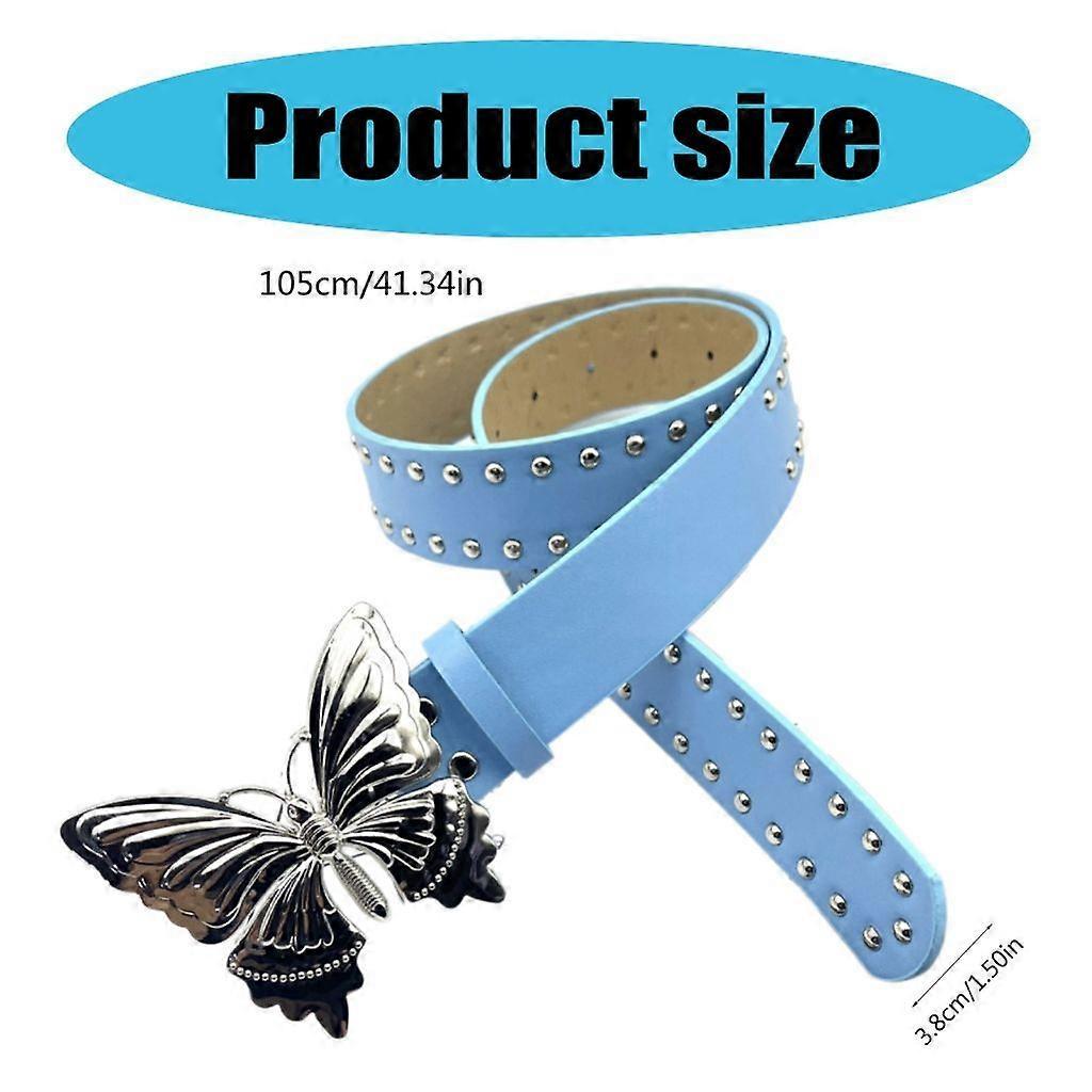Women's Trendy Leather Waist Belt, Versatile Novelty Style - Image 3