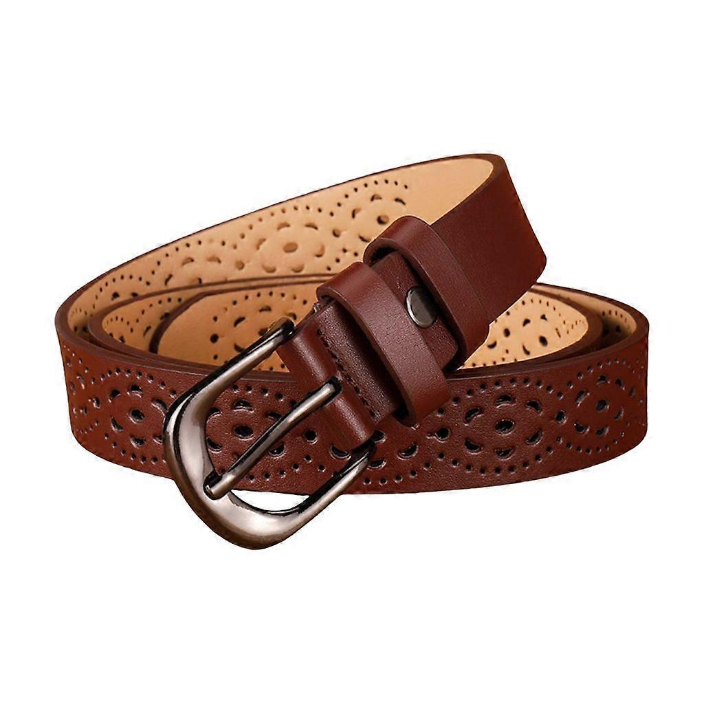 Adjustable Vintage Wide Leather Belt for Jeans, Fashion Accessory - Image 5