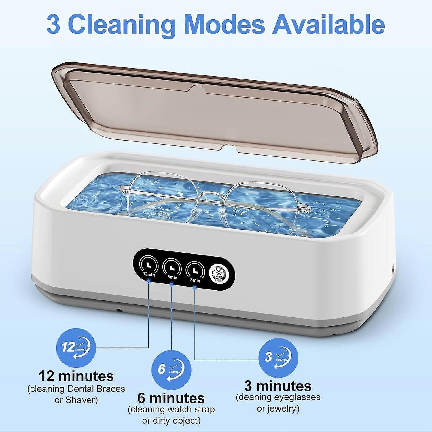 45kHz Ultrasonic Jewelry Cleaner Machine for Gold, Silver, Rings & All Jewelry - Image 3