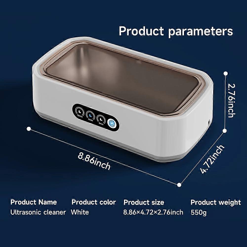 45kHz Ultrasonic Jewelry Cleaner Machine for Gold, Silver, Rings & All Jewelry - Image 4