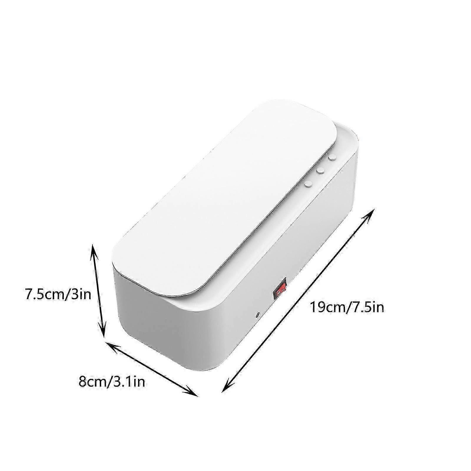 Ultrasonic Glasses & Jewelry Cleaner, Compact Household Cleaning Machine - Image 3