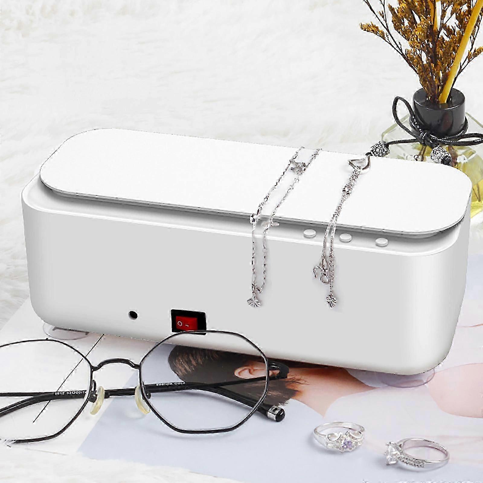 Ultrasonic Glasses & Jewelry Cleaner, Compact Household Cleaning Machine - Image 4