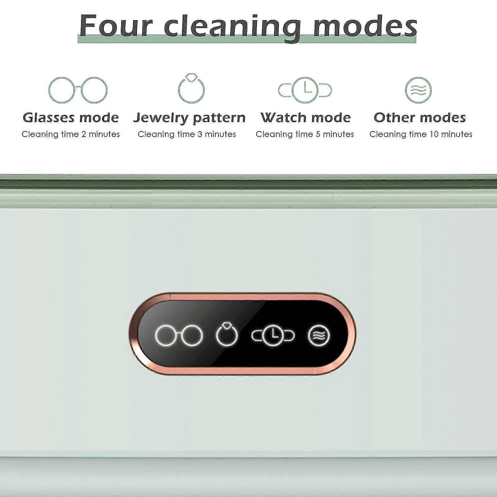 300ml 45kHz Ultrasonic Jewelry & Silverware Cleaner, Sonic Cleaning Machine - Image 2