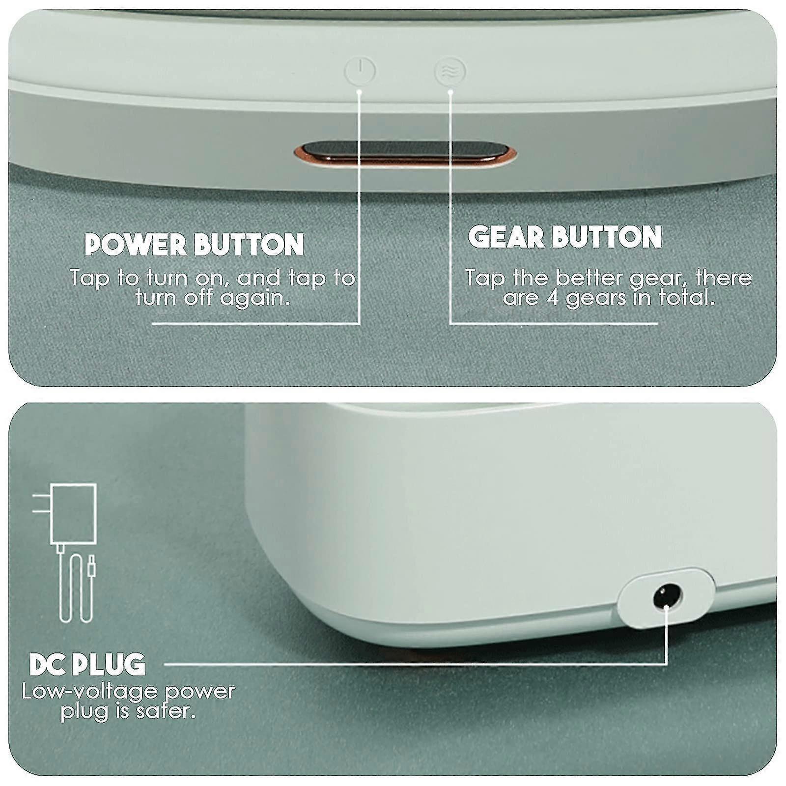 300ml 45kHz Ultrasonic Jewelry & Silverware Cleaner, Sonic Cleaning Machine - Image 3