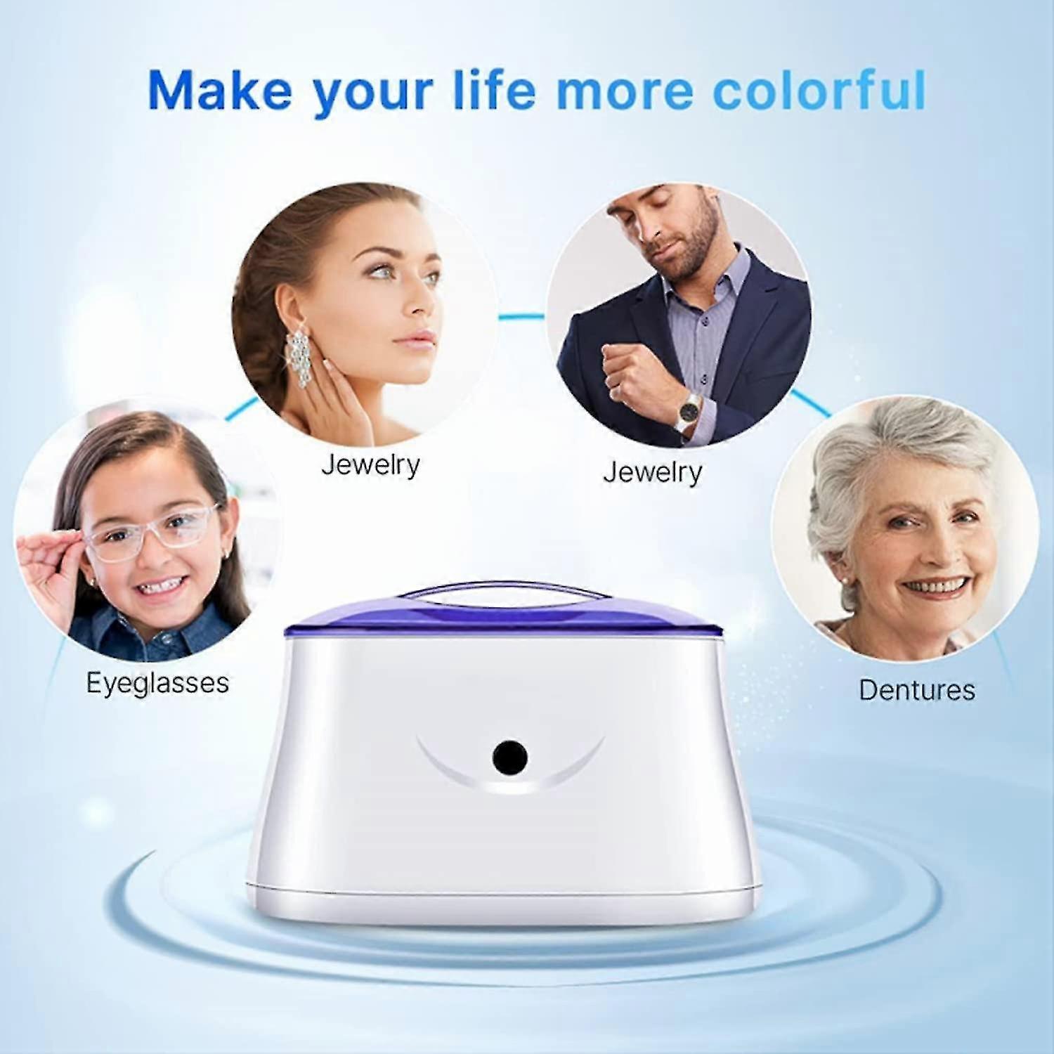 Ultrasonic Jewelry Cleaner Machine for Rings, Eyeglasses, All Jewelry - Image 5