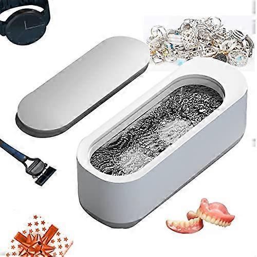 45kHz Ultrasonic Jewelry Cleaner for Silver, Retainers, Eyeglasses & Coins - Image 1