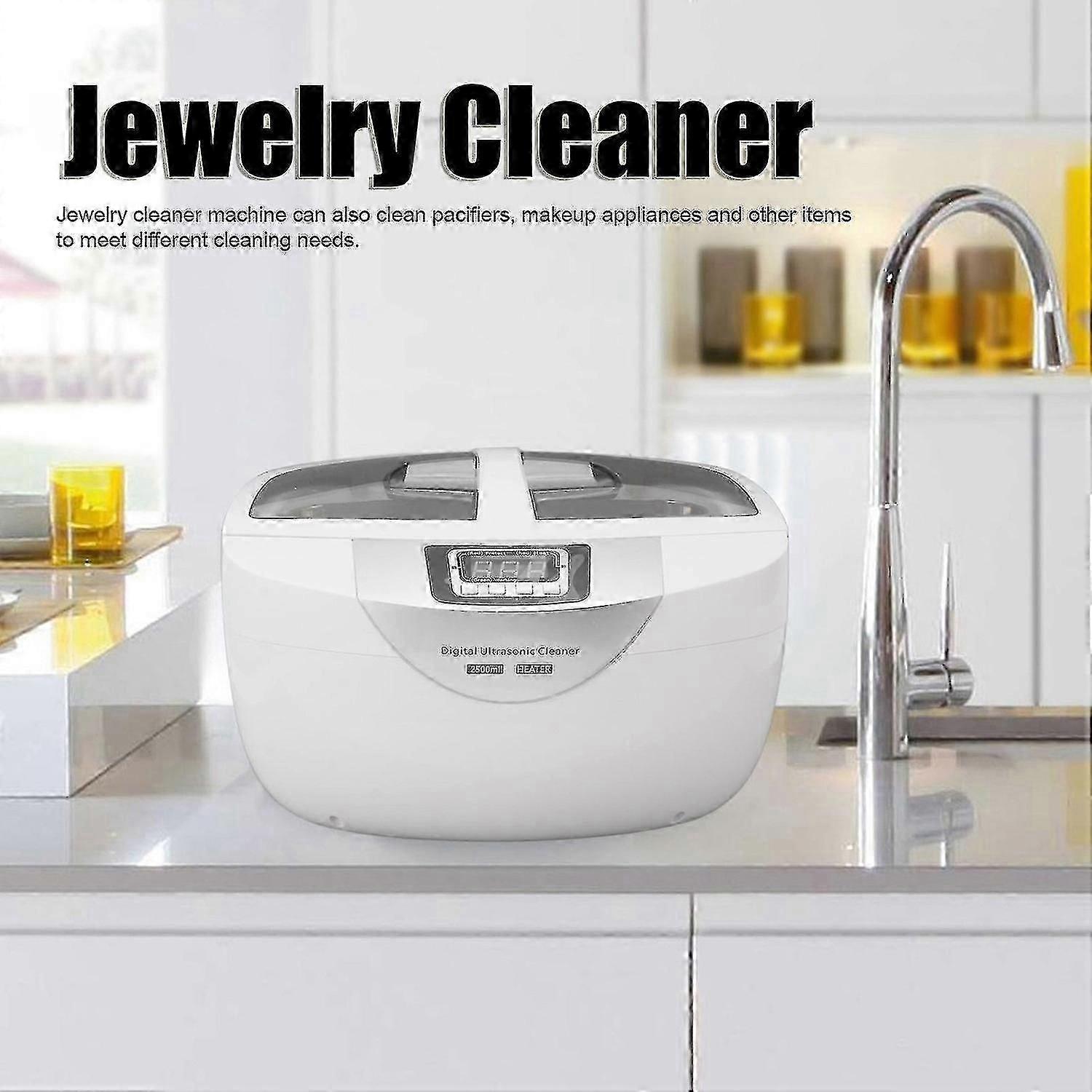 2500ml Jewelry Cleaner Machine with Heating & Digital Display - Image 4