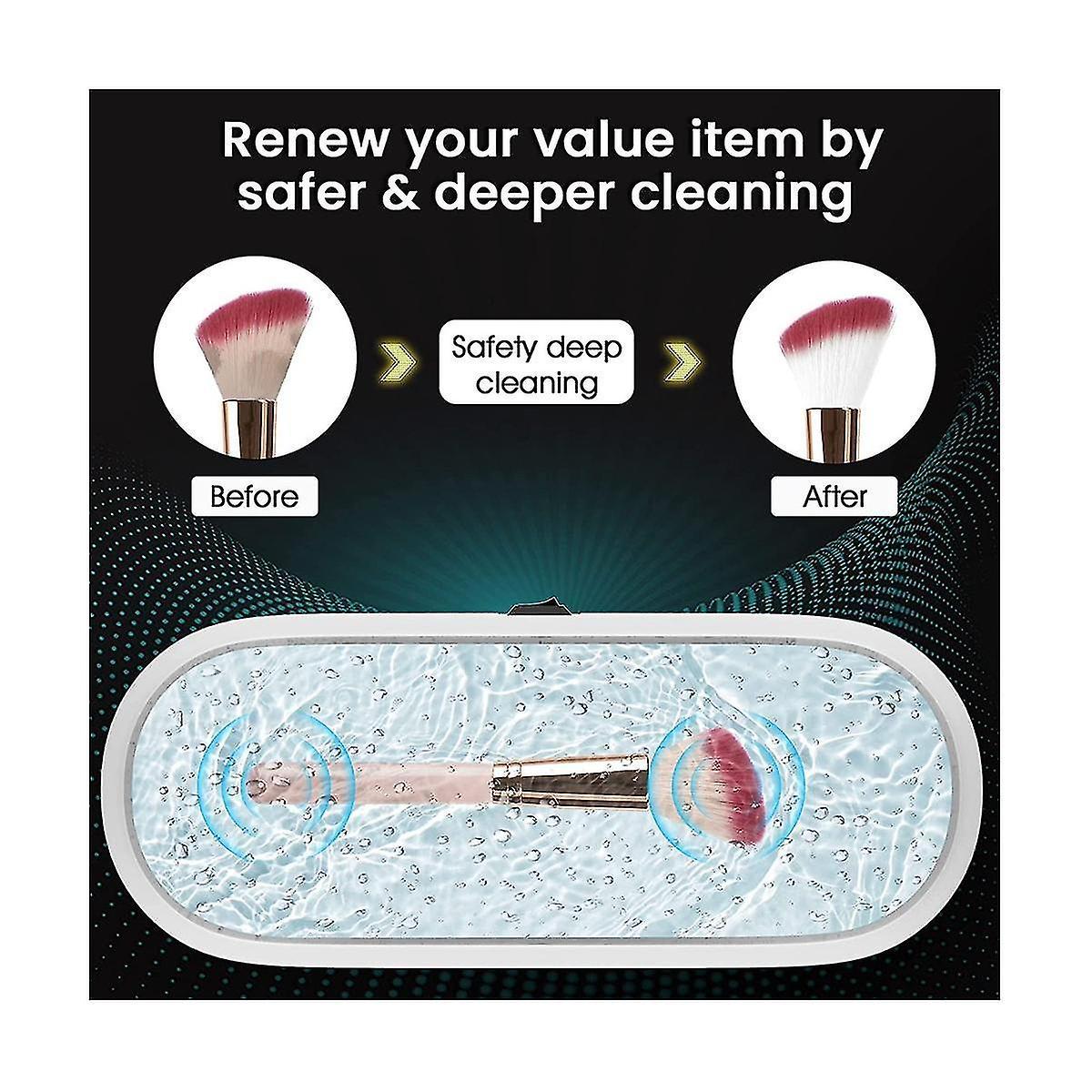 Portable Mini Ultrasonic Cleaner for Jewelry & Glasses - Image 4