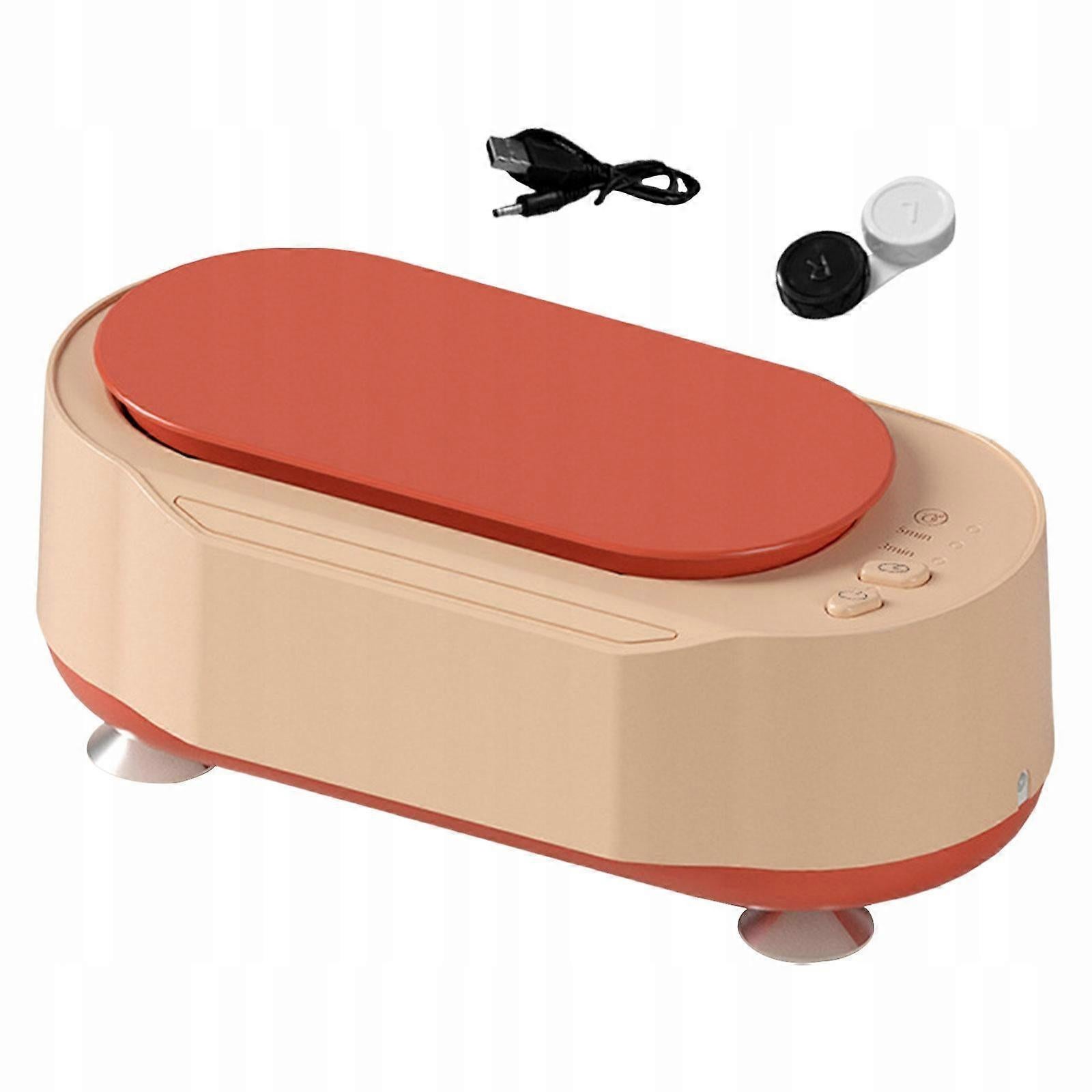 Electric Jewelry Cleaner 15W, Pink Portable Cleaning Machine - Image 2