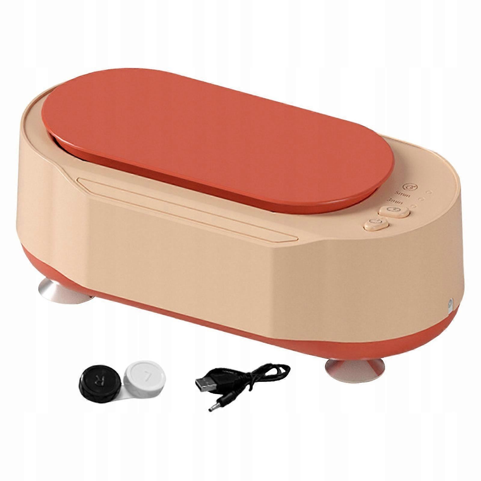 Electric Jewelry Cleaner 15W, Pink Portable Cleaning Machine - Image 3