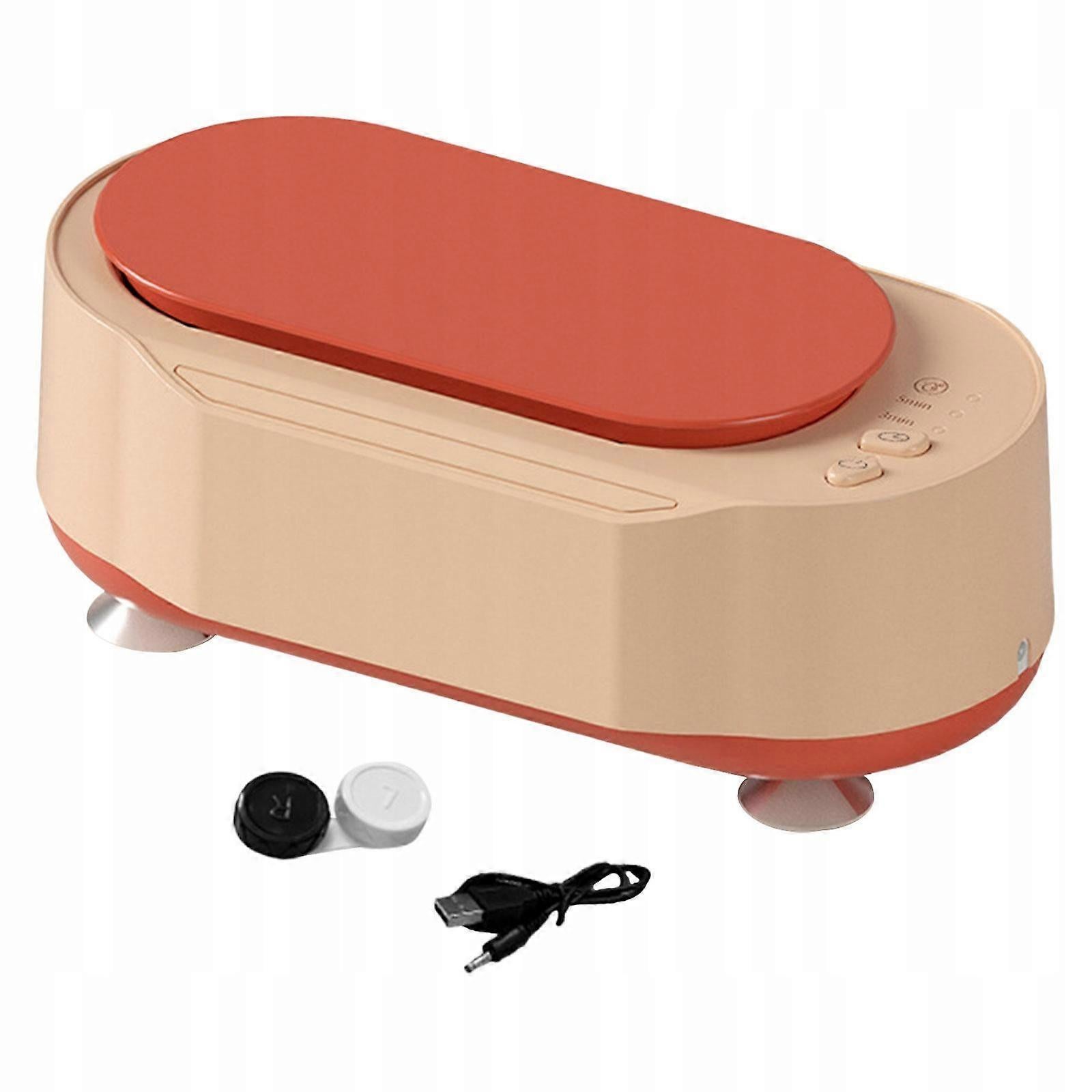 Electric Jewelry Cleaner 15W, Pink Portable Cleaning Machine - Image 4